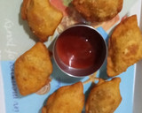 மினி சமோசா ரெசிபி ஸ்டேப் 3 புகைப்படம்