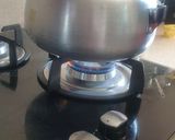 A picture of step 3 of Khichdi.