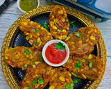 A picture of step 8 of Millets Veggies Fritters for Kids.