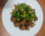 Foto del paso 5 de la receta: Croquetas de atún, palitos de cangrejo y lechuga