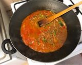 Foto langkah ke 3 dari resep Spaghetti mager rudergehakt.