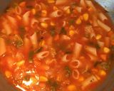 A picture of step 11 of Minestrone Soup.