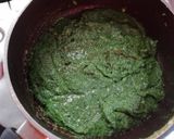 A picture of step 2 of Spinach pie.
