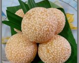Foto langkah ke 5 dari resep Onde Onde Isi Kacang Hijau.