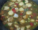Foto langkah ke 4 dari resep Bubur Telur Jamur.