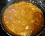 Foto del paso 5 de la receta Puntillas de calamar con gambas y salsa de ñoras