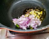 A picture of step 4 of Methi Aloo Masala.