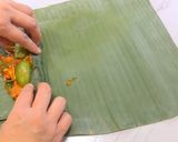 Foto langkah ke 4 dari resep Pepes Teri Kemangi.