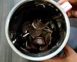 ऑरियो चॉकलेट मूस(Oreo chocolate mousse recipe in Hindi) रेसिपी चरण 1 फोटो