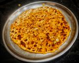 A picture of step 5 of Cabbage Paratha.