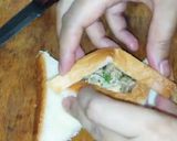 A picture of step 6 of Easy Chicken Bread Rose.