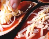 Foto del paso 3 de la receta: Berenjenas a la Pizza 🍆🍕