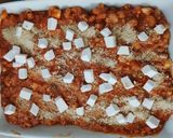 Foto del passaggio 3 della ricetta Pasta al forno con ragù #vegan