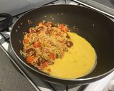 Kolbászos-tojásos sült rizs recept fázis 4 fotója