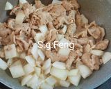 A picture of step 5 of Sweet and Sour Pork.