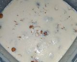 A picture of step 12 of Eid special khajoor kheer.
