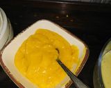 A picture of step 1 of Mango cake with mango jam.