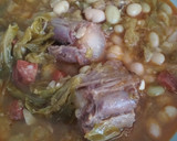 Foto del paso 8 de la receta: Pochas con berza y rabo de ternera