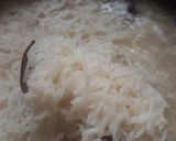 A picture of step 4 of Shahi Chana Masala biryani.