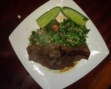 Foto del paso 9 de la receta: Bife de lomo a la pimienta con tabuleh