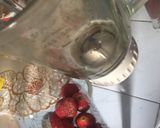 Foto langkah ke 3 dari resep Puding susu stawbery.