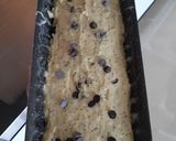 A picture of step 4 of Banana Cake with poppy seeds.