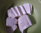 Foto langkah ke 1 dari resep Rolade tahu daun kelor sehat no minyak.