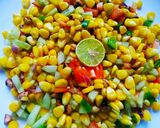 स्वीट कॉर्न सलाद(sweet corn salad recipe in hindi) रेसिपी चरण 3 फोटो