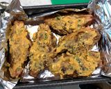 A picture of step 8 of Quite crispy lamb chops.