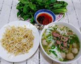A picture of step 3 of Simple Beef Pho with Meatballs for Breakfast.