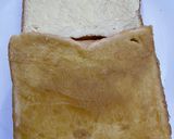 Gambar langkah 1 resipi Roti Bakar Pandan Butter.