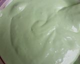 Foto langkah ke 4 dari resep Brownies Pandan Cokelat.