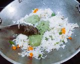 A picture of step 3 of Basil Pesto Rice With Vegetables.