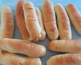 Foto langkah ke 4 dari resep Roti hot dog(hot dog bun).