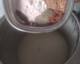 A picture of step 5 of Chatpati Kachi Keri Chuski.