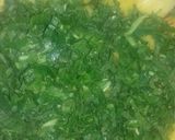 A picture of step 5 of Yam porridge.