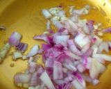 A picture of step 2 of Maxican Rice.