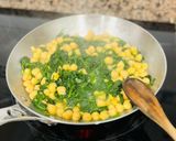 Foto del paso 2 de la receta: Carbonara de Garbanzos con Espinacas 🍃🍃 🥓🥓 🧀🧀
