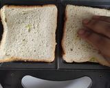 A picture of step 7 of Veg Cheese Sandwich 😋.