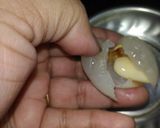 A picture of step 1 of Lychee delight.