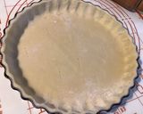 Une image de l'étape 5 de Tarte aux pêches de vigne et mascarpone (pâte sablée au mascarpone).
