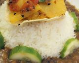 A picture of step 4 of Masoor ke daal chawal.