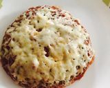 A picture of step 5 of Stuffed Vegetable dosa pizza.