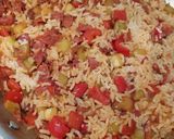 Une image de l'étape 10 de Paella revisitée et allégée.