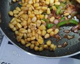 A picture of step 8 of Hot and Sweet Chilli Sweetcorn.