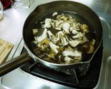舞菇鹽豆腐沙拉佐胡麻醬的食譜步驟5照片