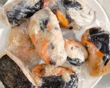 Foto langkah ke 7 dari resep 🍣Vegan Rice Paper Sushi Dumplings | tuna & shiimeji mushrooms.