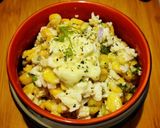 A picture of step 6 of Sweetcorn salad Mexican style.