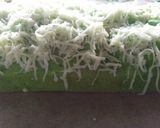 Foto langkah ke 7 dari resep Bolu pisang pandan keju (dikukus).
