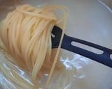 A picture of step 1 of Chowmein.